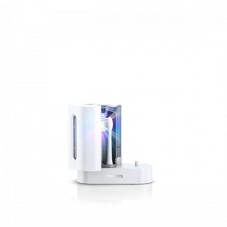 Philips Sonicare FlexCare Platinum Refresh HX9182/32 - звуковая зубная щетка с 2-мя насадками и футляром для UV-дезинфекции и хранения